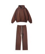 French terry with fleece sweatsuit 345g