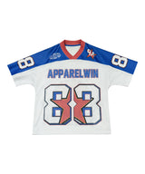 Blue White Star Jersey