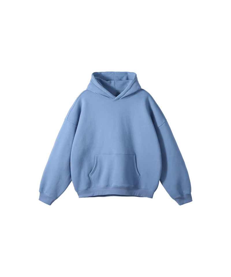 French terry with fleece hoodie 345g