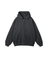 French terry with fleece zip up 345g