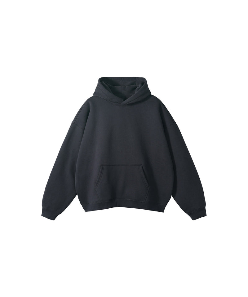 French terry with fleece hoodie 345g