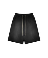 Sun Faded Wached With Distressed French Terry Shorts 360g