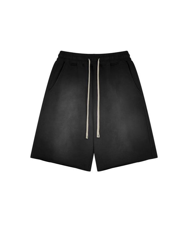 Sun Faded Wached With Distressed French Terry Shorts 360g