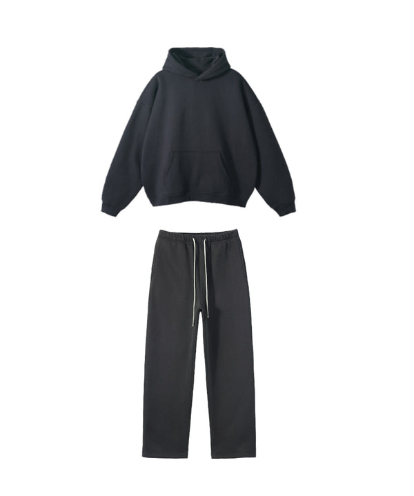 French terry with fleece sweatsuit 345g