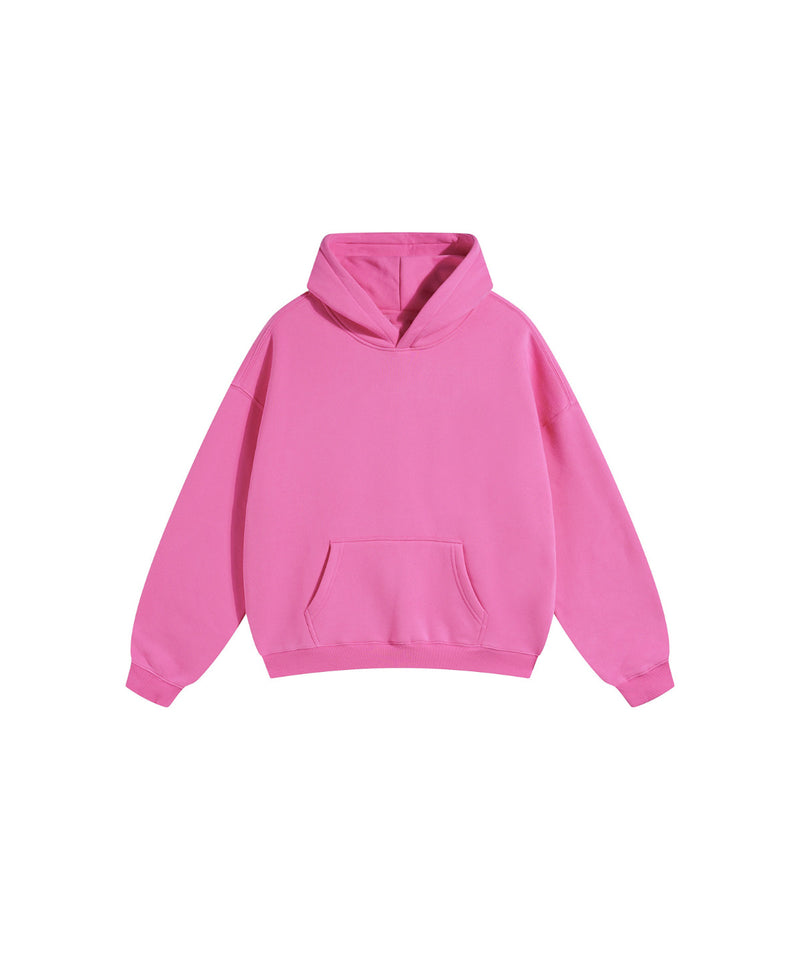 French terry with fleece hoodie 345g