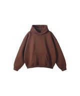 French terry with fleece hoodie 345g