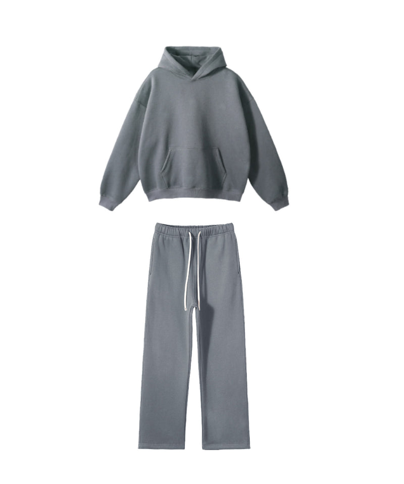 French terry with fleece sweatsuit 345g