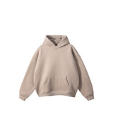 French terry with fleece hoodie 345g