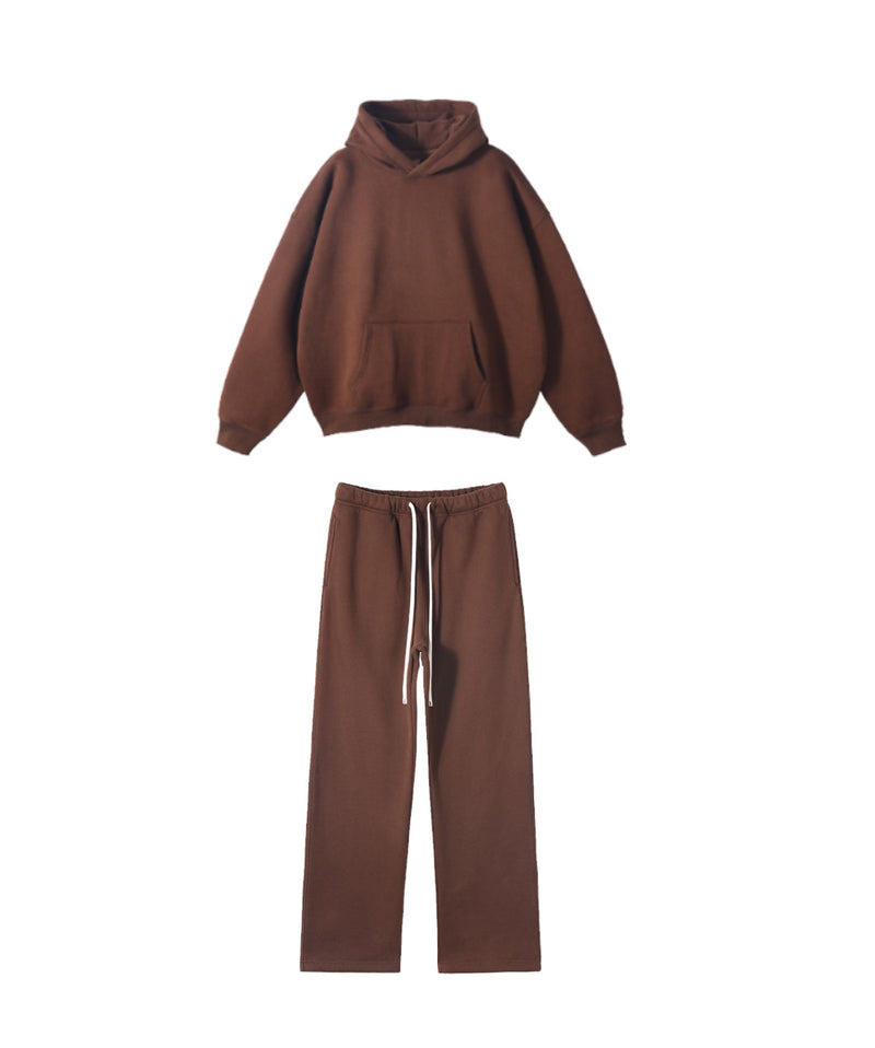 French terry with fleece sweatsuit 345g