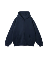 French terry with fleece zip up 345g