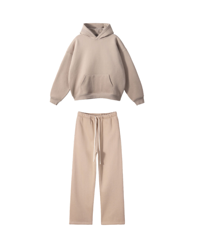 French terry with fleece sweatsuit 345g