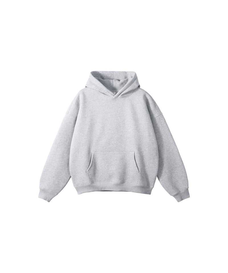 French terry with fleece hoodie 345g