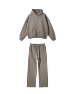 French terry with fleece sweatsuit 345g