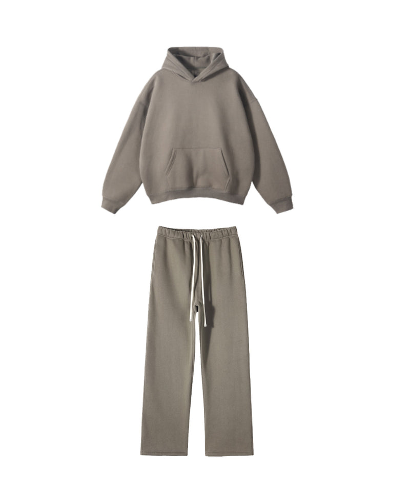 French terry with fleece sweatsuit 345g