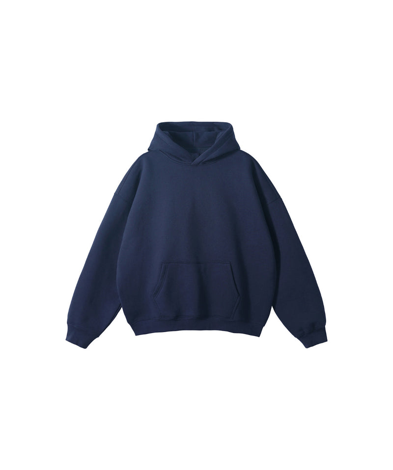 French terry with fleece hoodie 345g