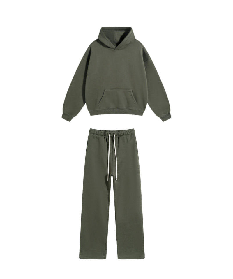 French terry with fleece sweatsuit 345g