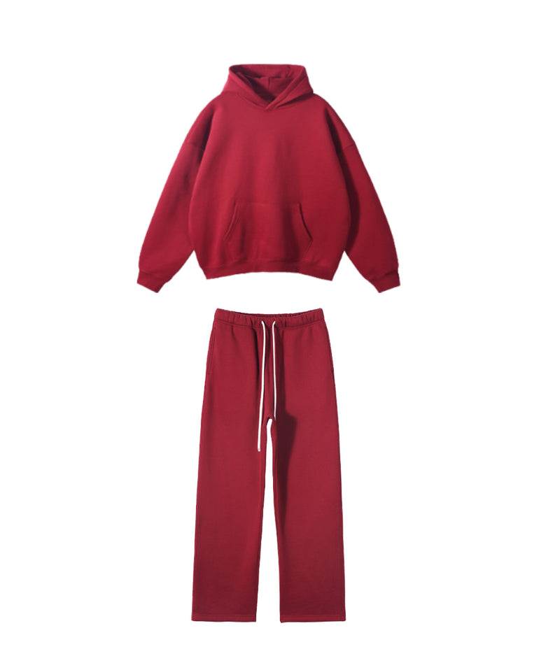 French terry with fleece sweatsuit 345g