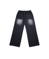 Loose Fit Washed DenimJeans