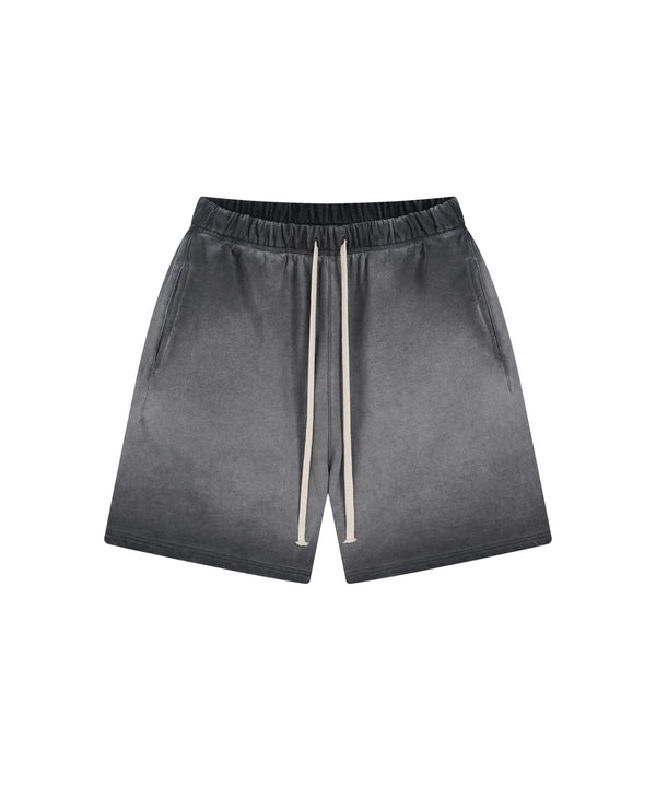 Reverse Base Color Treatment With Baking Effect Shorts 430g