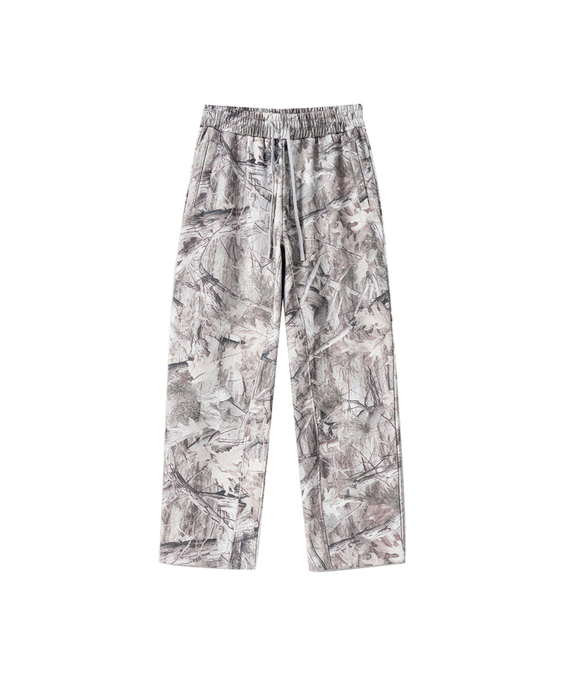 Plush desert camouflage trousers