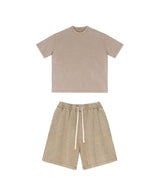 Snowflake Washed Tshirt and Shorts Set
