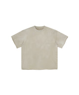Sun Faded Wached With Distressed French Terry T-shirt 360g