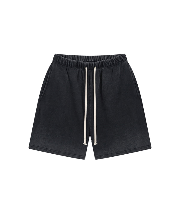 Reverse Base Color Treatment With Baking Effect Shorts 430g