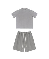 Snowflake Washed Tshirt and Shorts Set