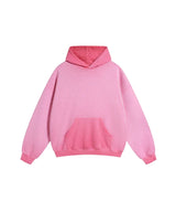 Distressed Washable Hooded Sweatshirt 430g