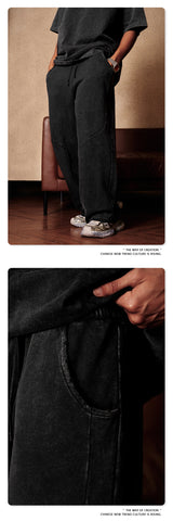Vintage washed sweatpants