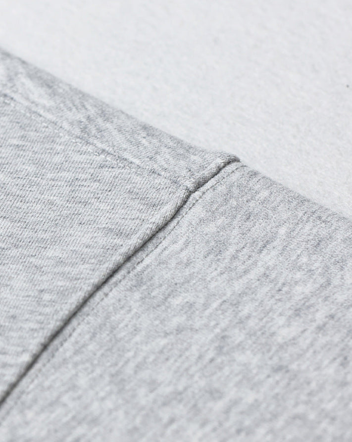 French terry with fleece hoodie 345g