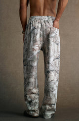 Plush camouflage zipper hoodie sweatshit set