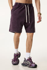 Snowflake Washed Shorts 330g