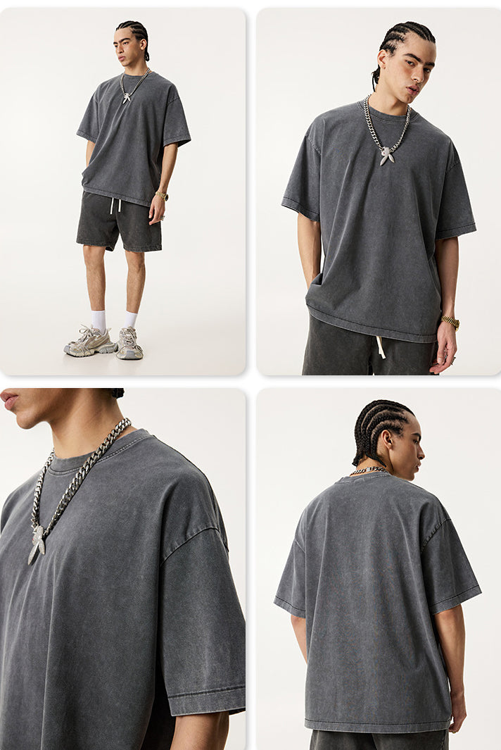 Snowflake Washed T-shirt 285g