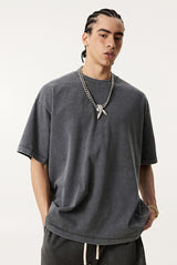 Snowflake Washed Tshirt and Shorts Set