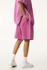 Snowflake Washed Tshirt and Shorts Set