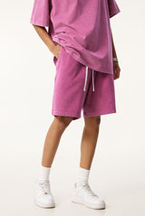 Snowflake Washed Tshirt and Shorts Set