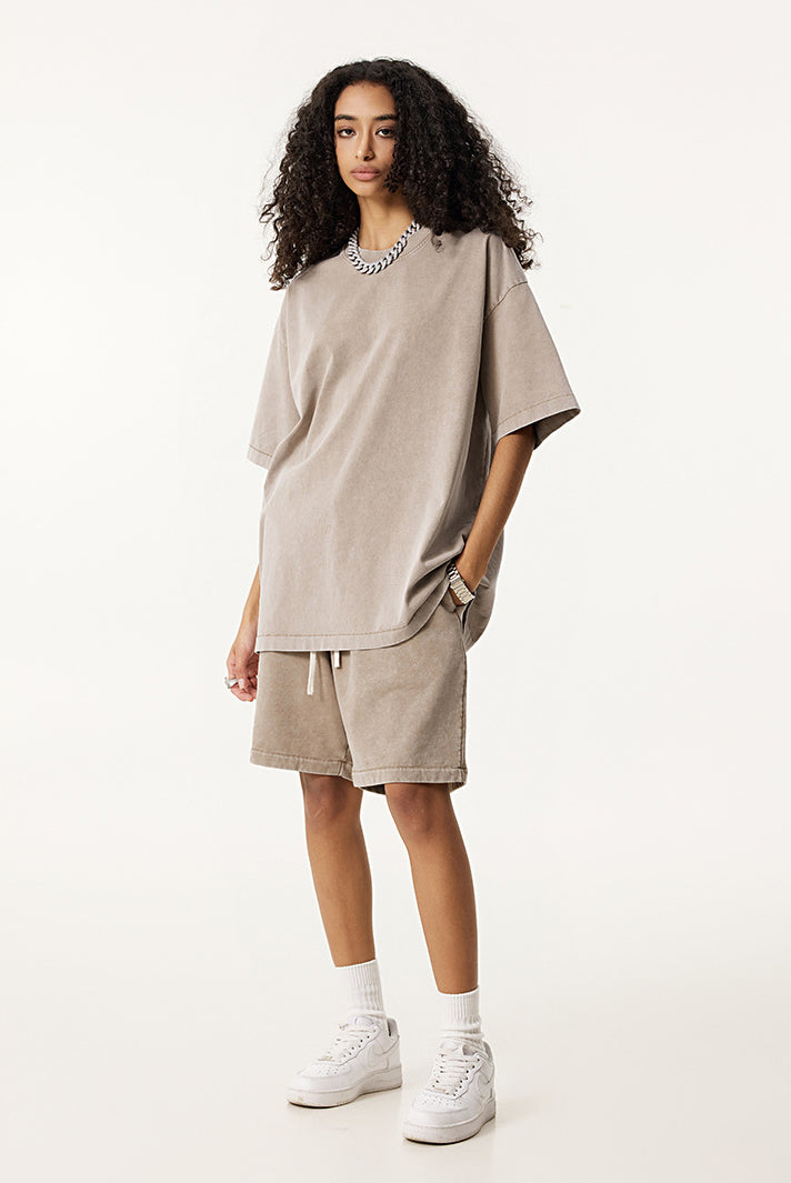 Snowflake Washed T-shirt 285g