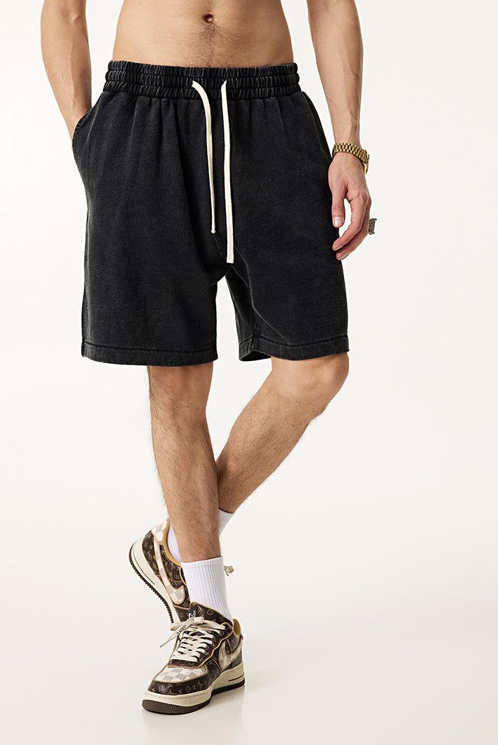 Snowflake Washed Shorts 330g