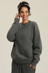 Plush Casual Hoodie 345g