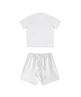 Heavyweight Basic  T-shirt and Shorts Set
