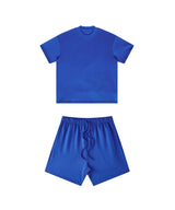 Heavyweight Basic  T-shirt and Shorts Set