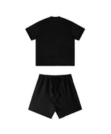 Heavyweight Basic  T-shirt and Shorts Set