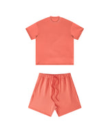 Heavyweight Basic  T-shirt and Shorts Set