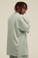 Heavyweight Basic  T-shirt and Shorts Set