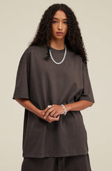 Heavyweight Basic  T-shirt and Shorts Set