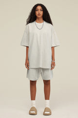 Heavyweight Basic  T-shirt and Shorts Set