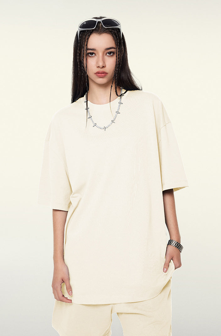 Heavyweight Basic  T-shirt and Shorts Set