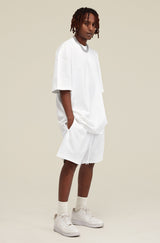 Heavyweight Basic  T-shirt and Shorts Set