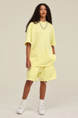 Heavyweight Basic  T-shirt and Shorts Set